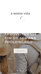 Mobile Screenshot of anossavida.pt